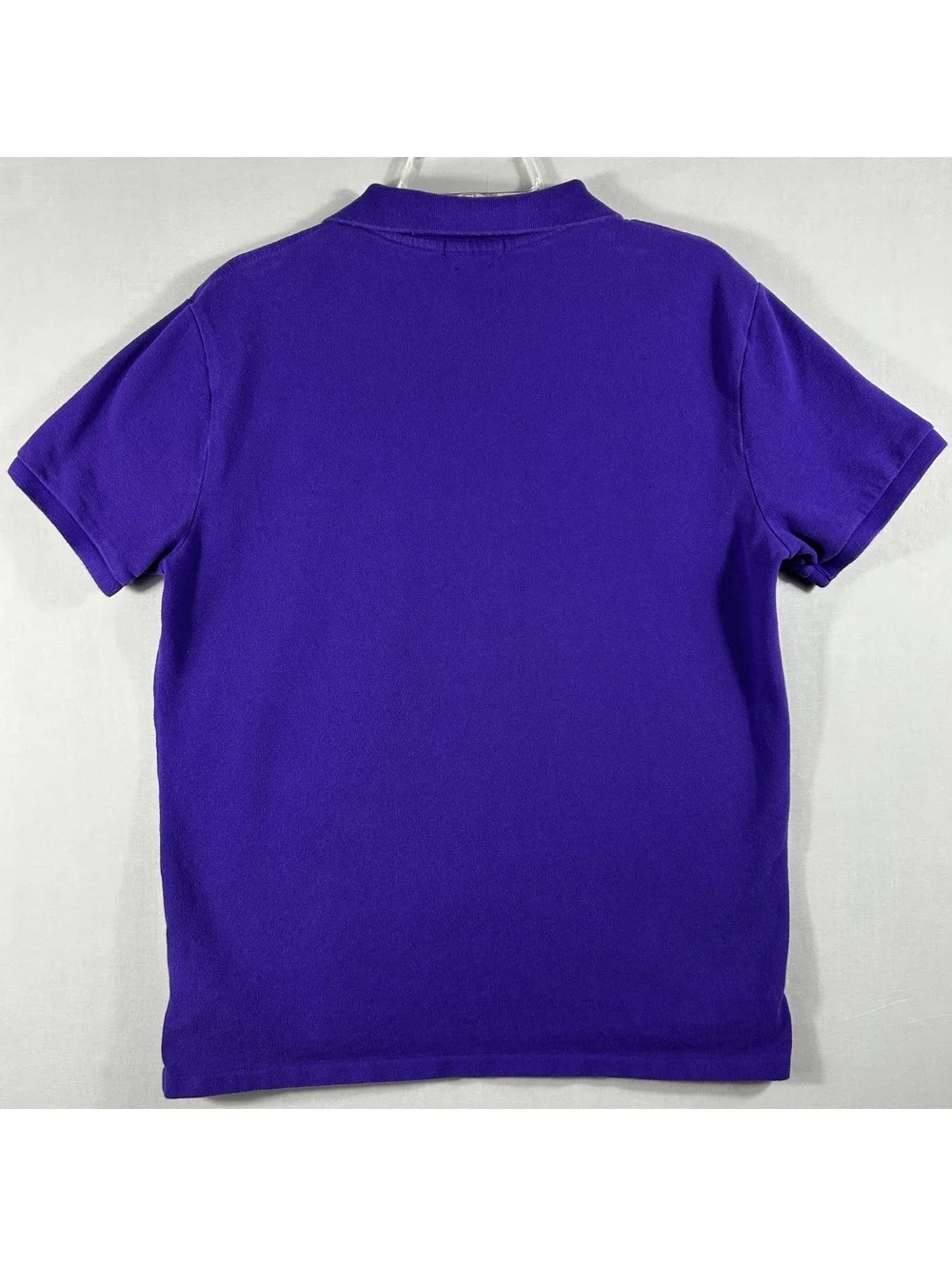 Polo Ralph Lauren Custom Slim Fit Purple Green Pony Polo Shirt Large
